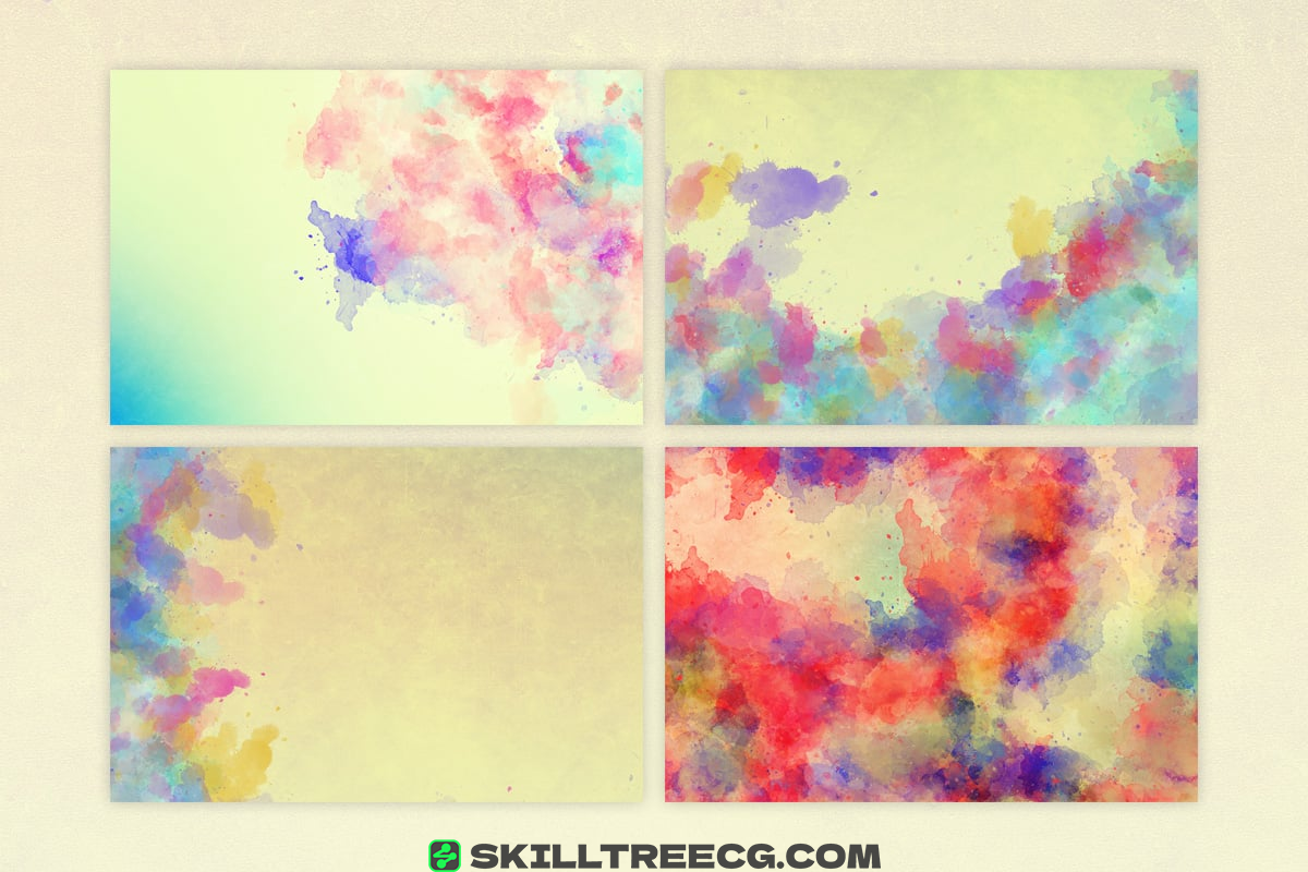 图片[3]-Vibrant Watercolor Textures（947006）-技能树
